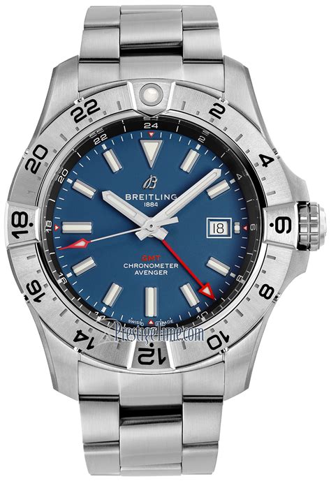 breitling a32320101c1a1|Avenger Automatic GMT 44 .